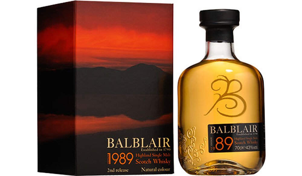 Balblair 1989 Vintage Single Malt Scotch Whisky