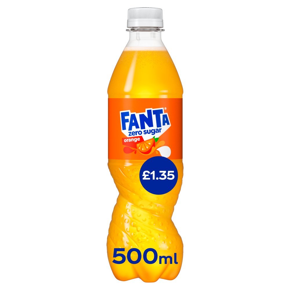 Fanta Orange - Zero Sugar 500ml