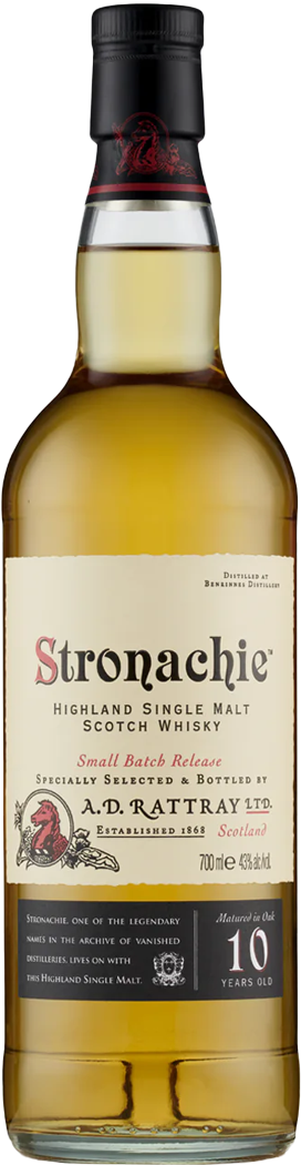 A.D. Rattray Stronachie Small Batch 10 Year Old Single Malt Scotch Whisky