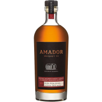 Amador Whiskey Co. 'Double Barrel' Cabernet Sauvignon Cask Finish Kentucky Bourbon Whiskey