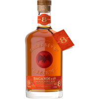Bacardi Reserva Ocho 8 Year Old Sevillian Orange Cask Finish Rum