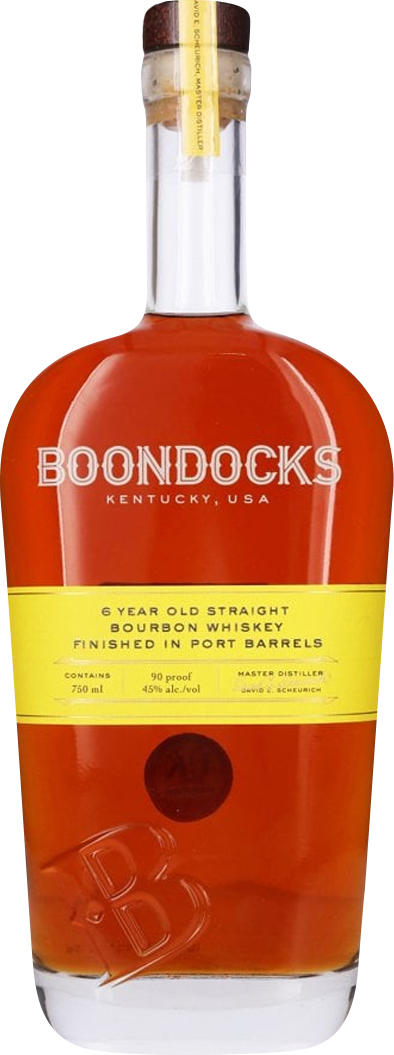 Boondocks 6 Year Old Straight Bourbon Whiskey