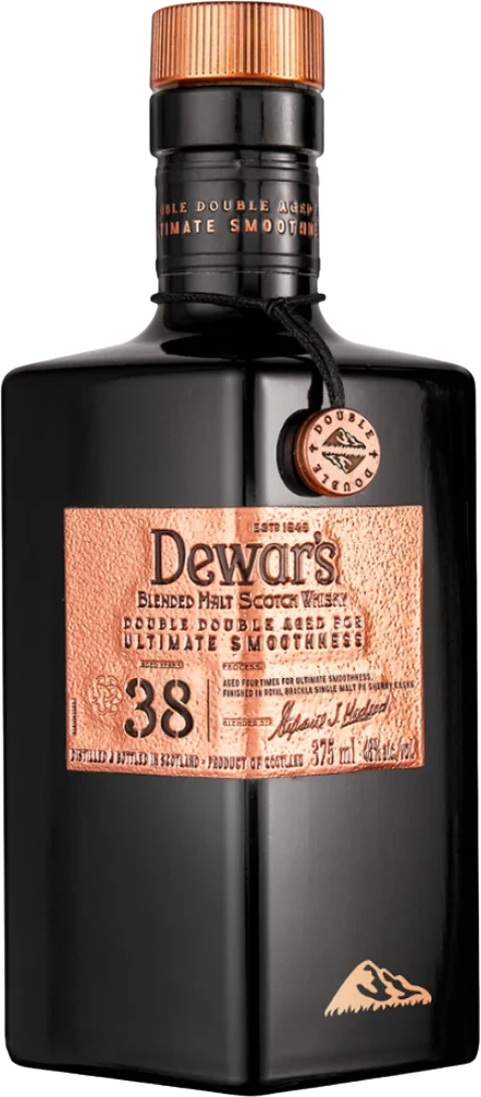 Dewars Blended Malt Scotch Double Double Aged 38 Year Old (375mL)