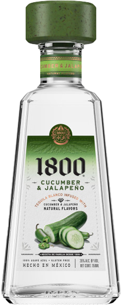 Casa Cuervo 1800 Cucumber - Jalapeno Tequila (1L)