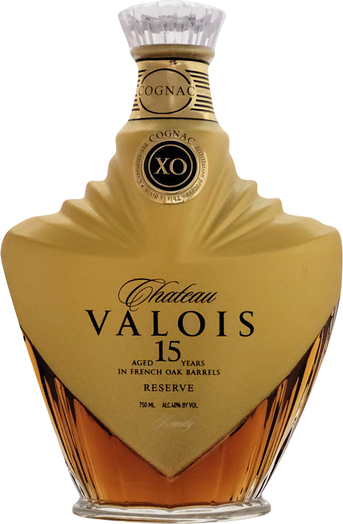 Chateau Valois X.O. Reserve French Oak Barrels 15 Year Old Brandy
