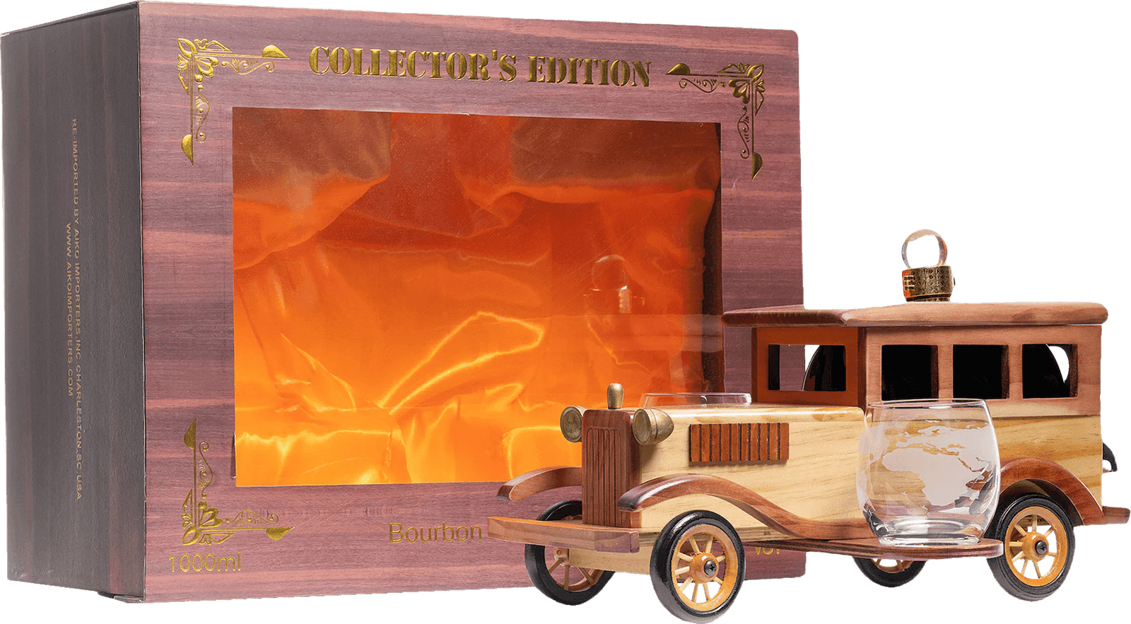 Collector's Edition Vintage Car Bourbon Whiskey (1L)