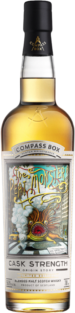 Compass Box The Peat Monster Cask Strength Blended Malt Scotch Whisky (700mL)