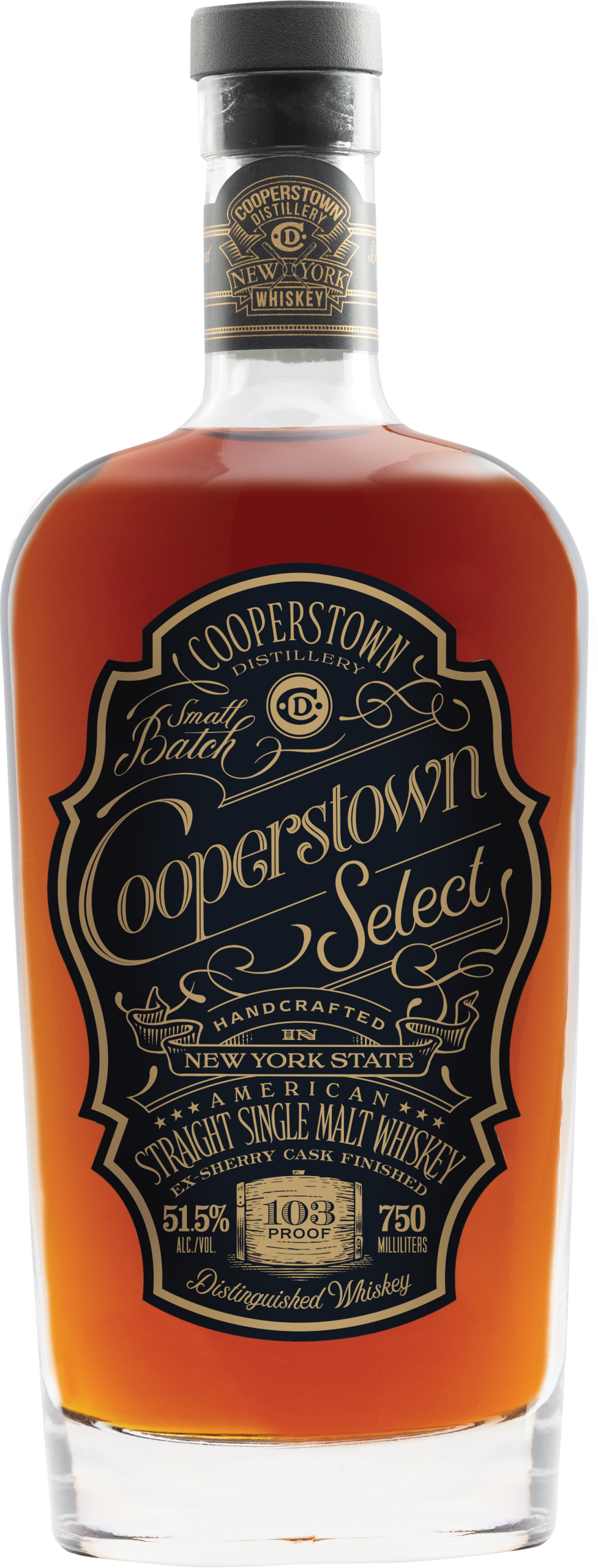 Cooperstown Select Straight American Single Malt Whiskey