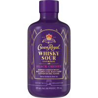 Crown Royal Black Cherry Whisky Sour Cocktail (375mL)