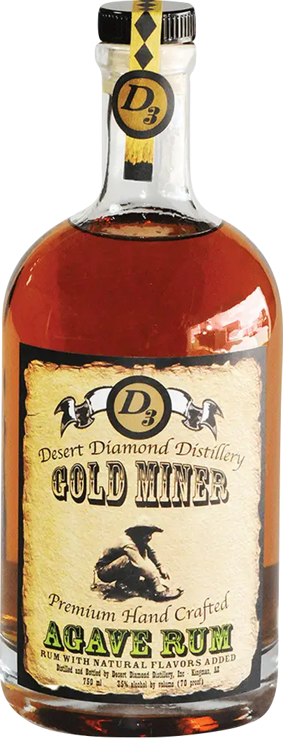 D3 Gold Miner Agave Rum