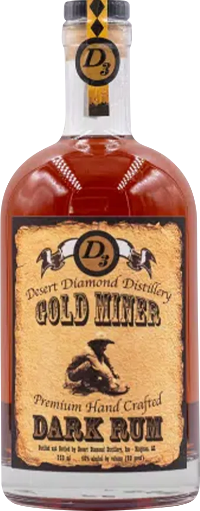 D3 Gold Miner Dark Rum