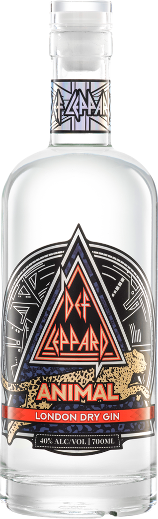 Def Leppard 'Animal' Premium Distilled Gin (700mL)