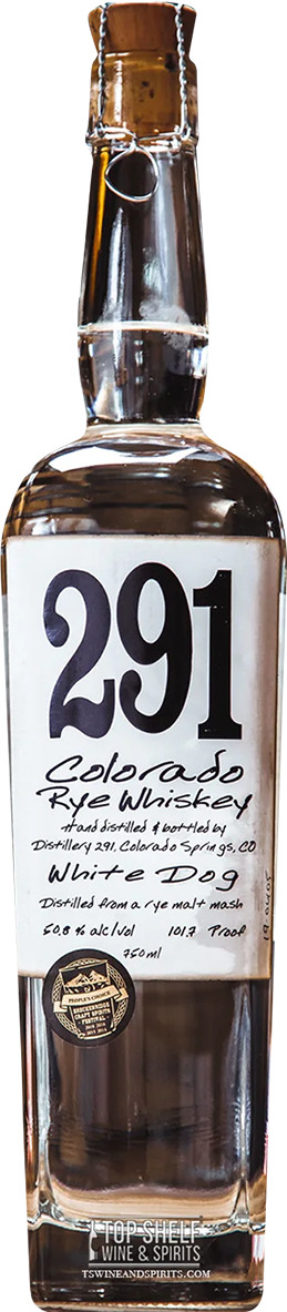 Distillery 291 'Colorado White Dog' Rye Whiskey