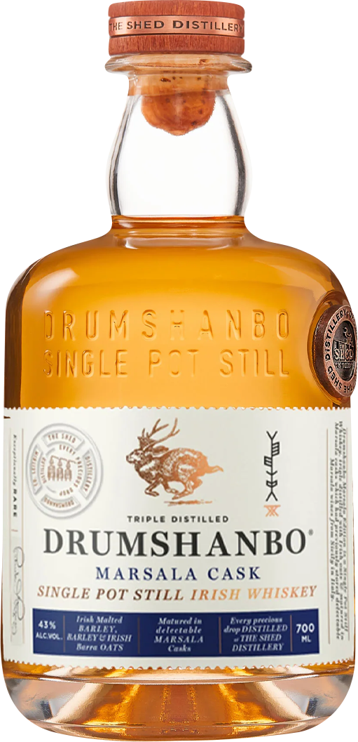Drumshanbo Marsala Cask Single Pot Still Irish Whisky (700mL)