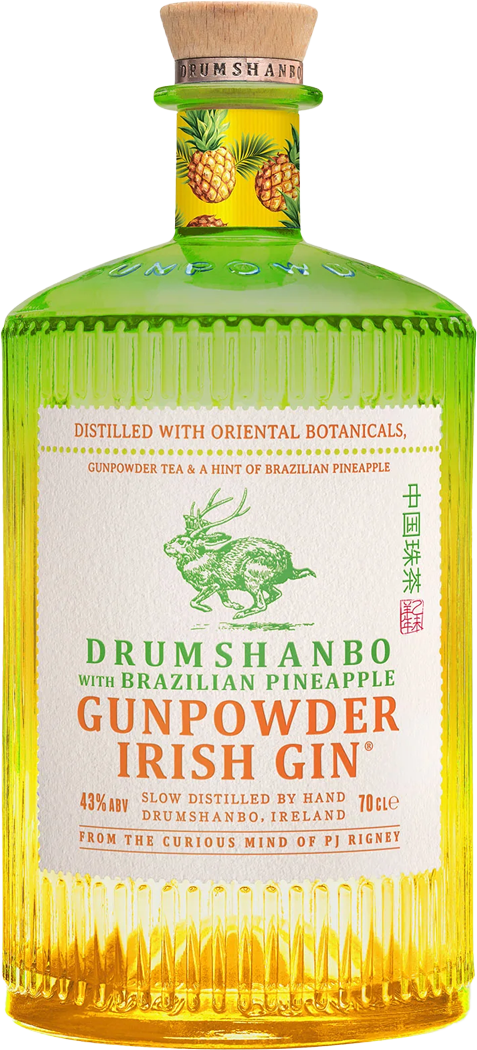 Drumshanbo with Brazilian Pineapple Gunpowder Irish Gin