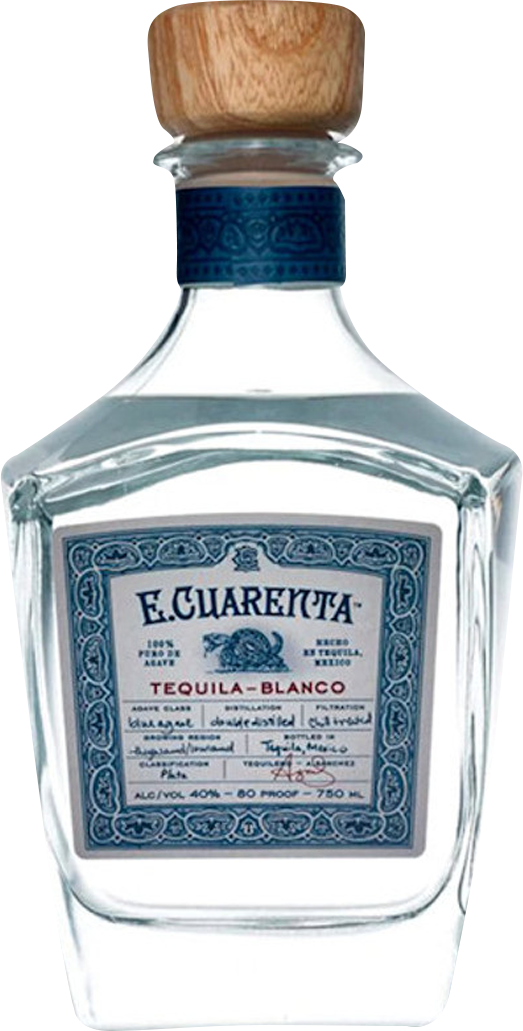 E Cuarenta Tequila Blanco