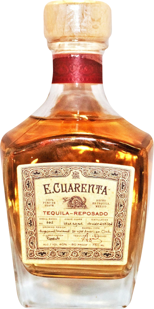 E. Cuarenta Tequila Reposado