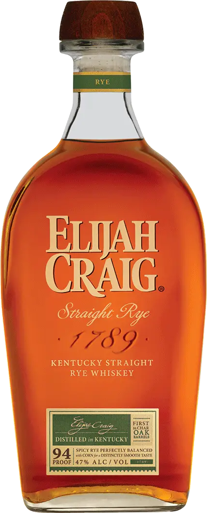 Elijah Craig Straight Rye Whiskey (1.75L)