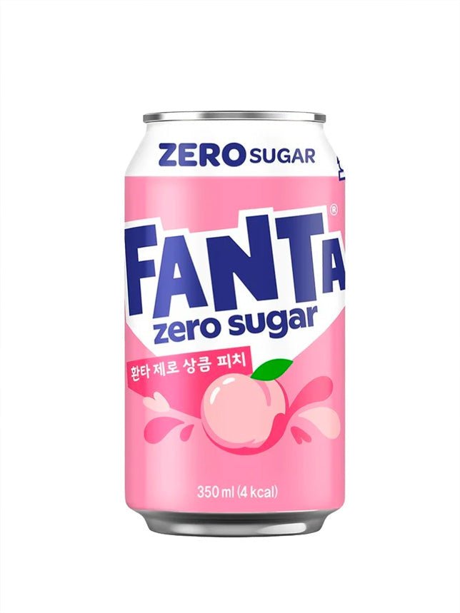 Fanta Peach - Zero Sugar - South Korea