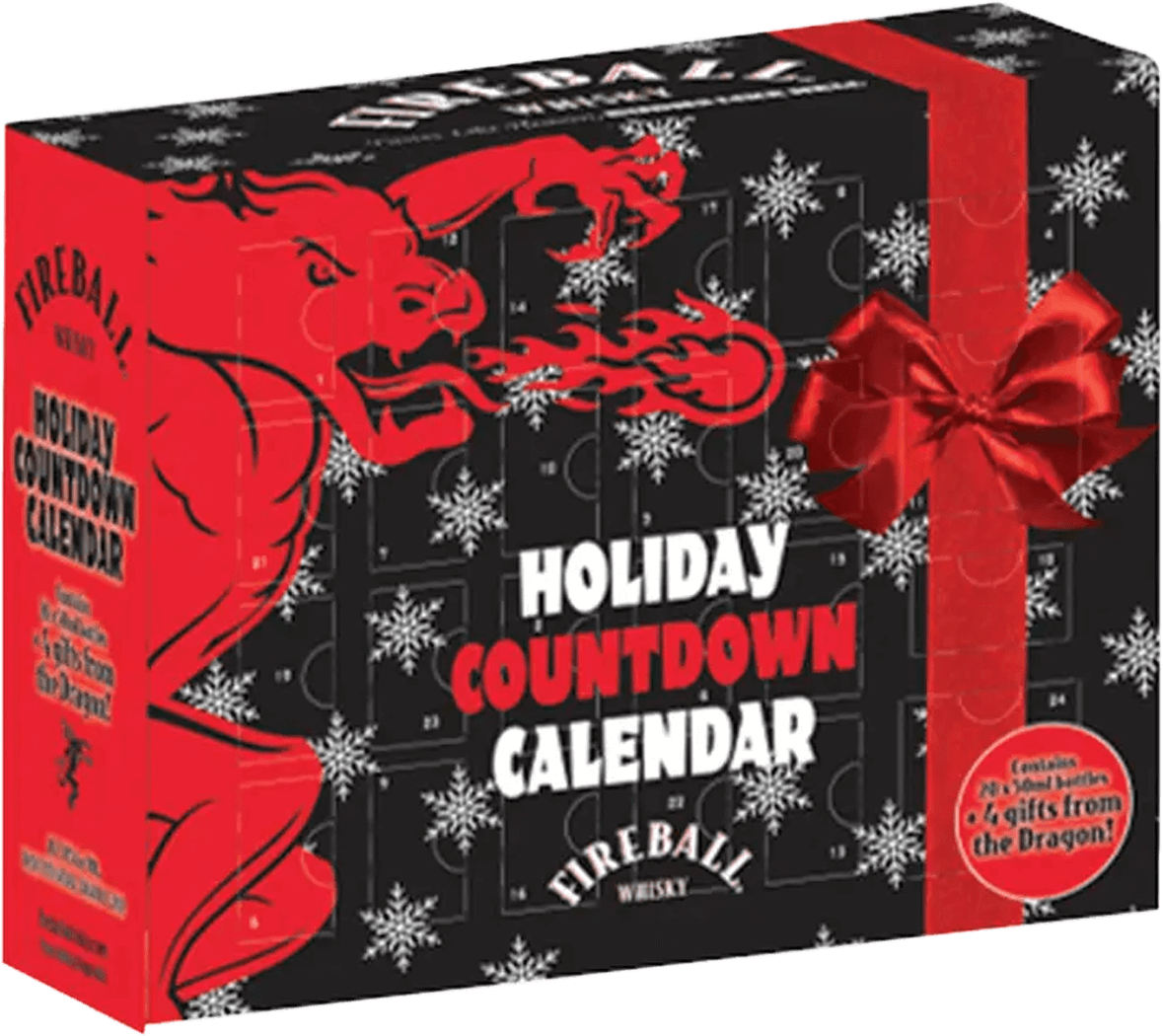 Fireball Cinnamon Whisky Countdown Calendar Gift Pack (50mL)