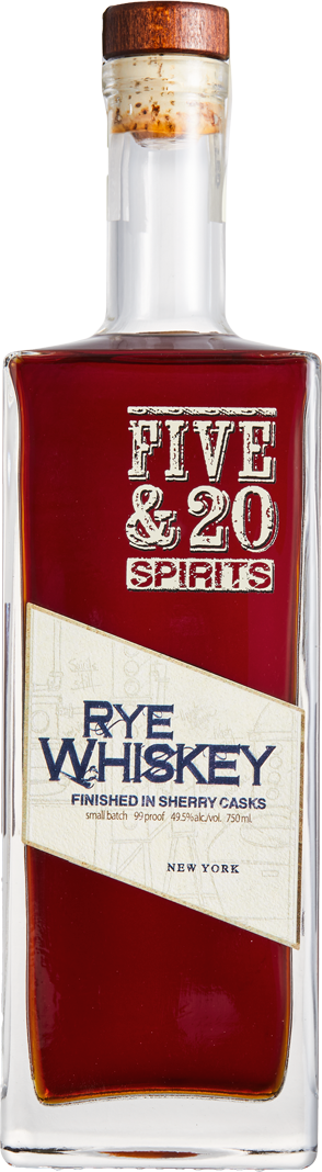Five & 20 Sherry Cask Finish Rye Whiskey