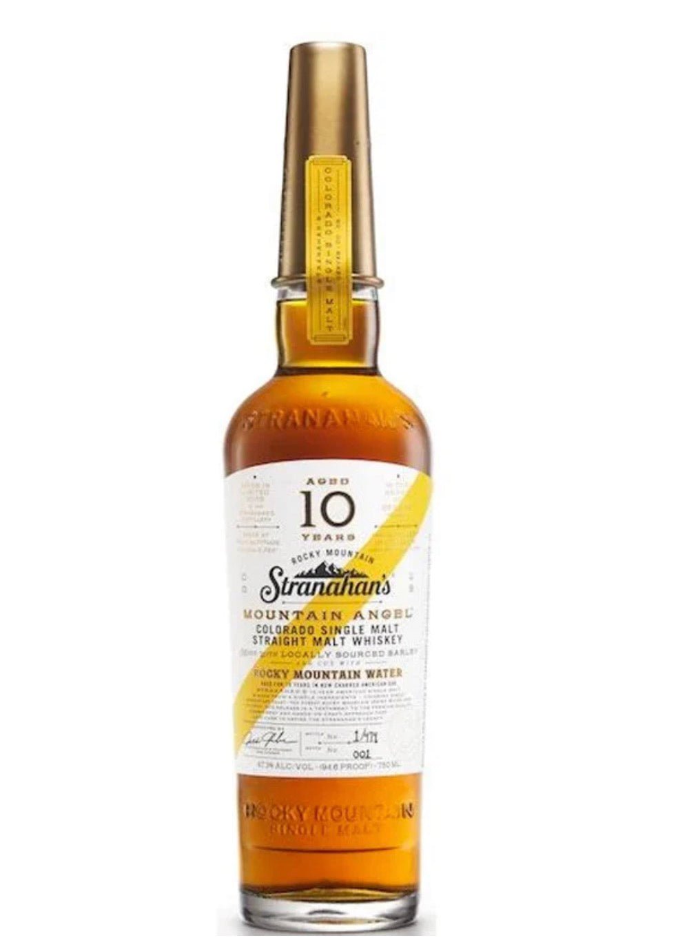 Stranahan's Mountain Angel 10 Year Old American Whiskey