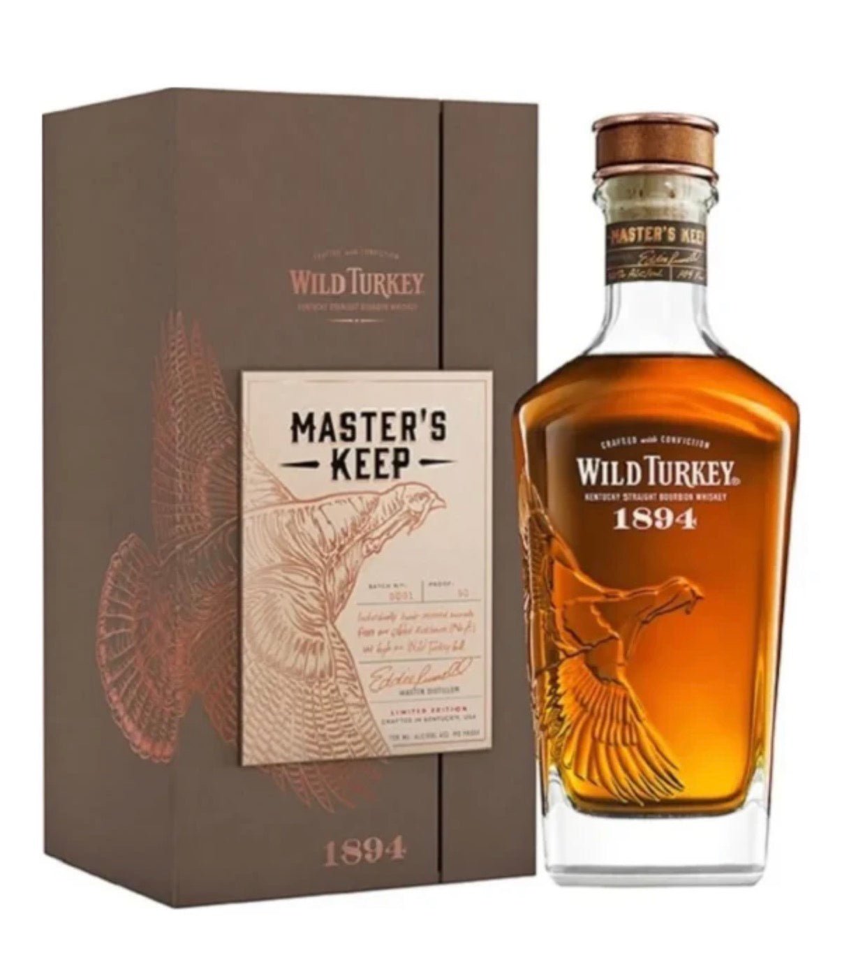 WILD TURKEY MASTER'S KEEP 1894 KENTUCKY STRAIGHT BOURBON WHISKEY 750ML