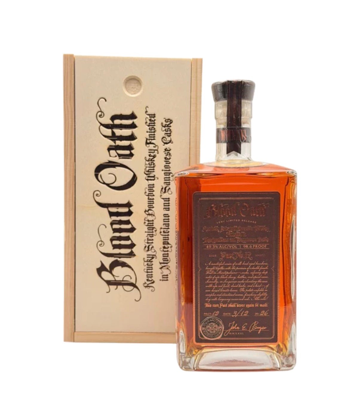 Blood Oath Pact No. 12 Bourbon Whiskey