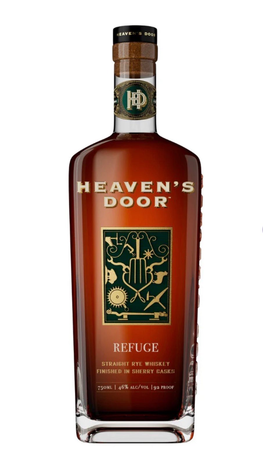 Heaven's Door Refuge Straight Rye Whiskey 750ml