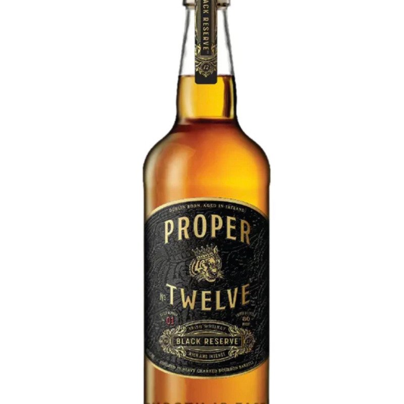 Proper No. Twelve Black Reserve Irish Whiskey 750ml
