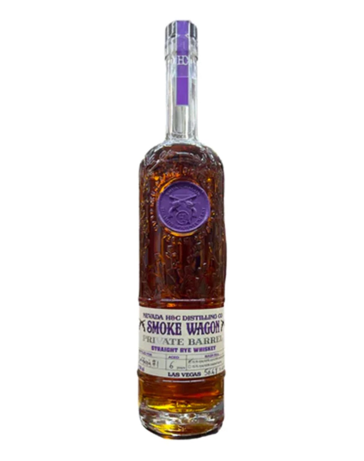 Smoke Wagon Private Barrel 5 Year Old Rye Whiskey