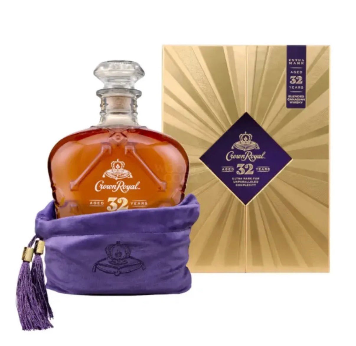 Crown Royal 32 Year Old Extra Rare 750ml