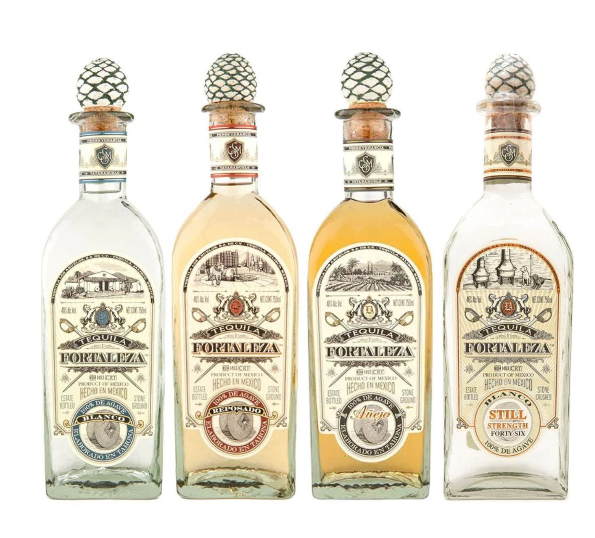 Fortaleza Blanco, Reposado, Anejo, & Still Strength Tequila Value Bundle
