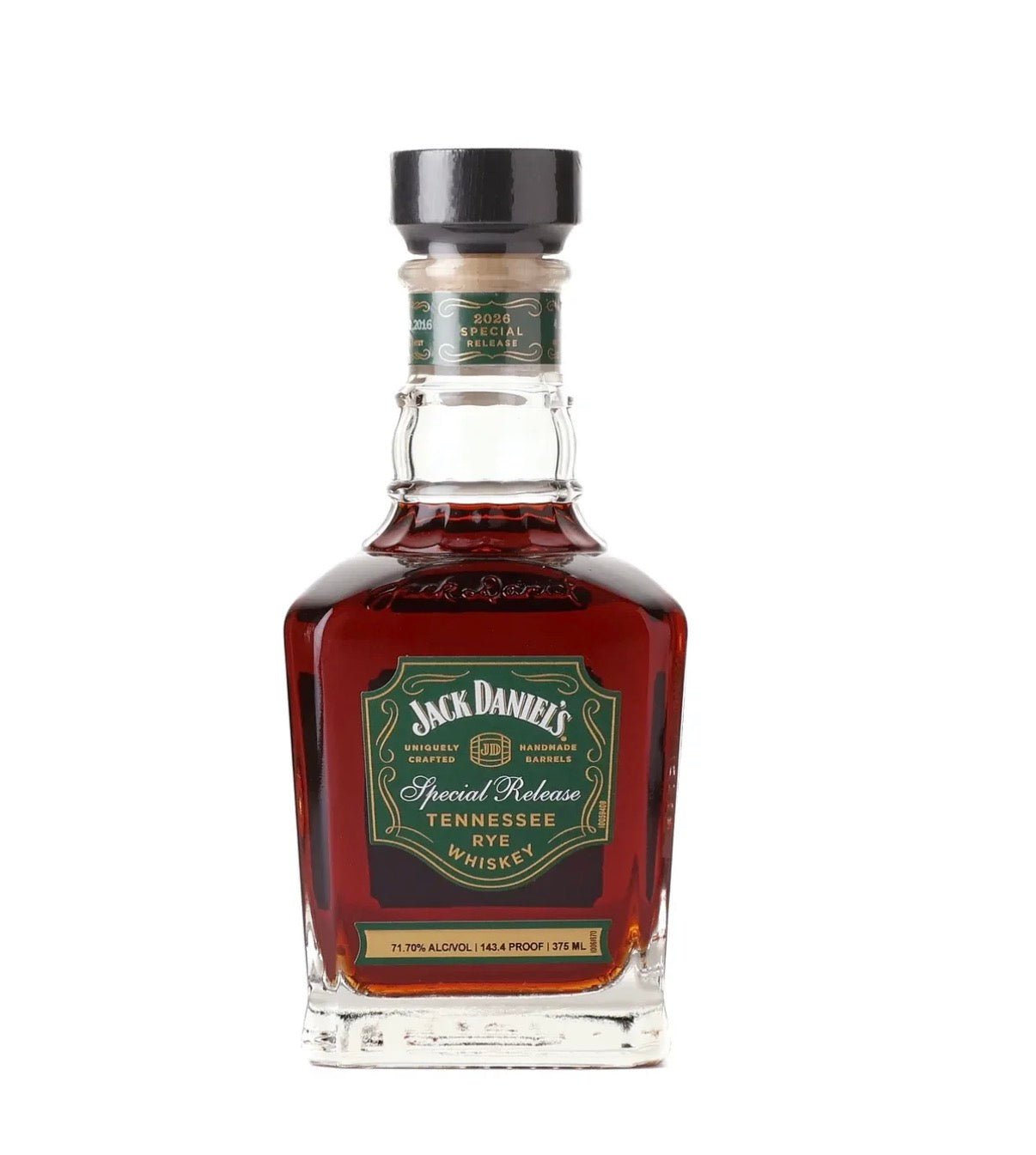 Jack Daniel’s Special Release Small Batch Rye 2026 Boiler Hill #2 142.7 Proof 375ml