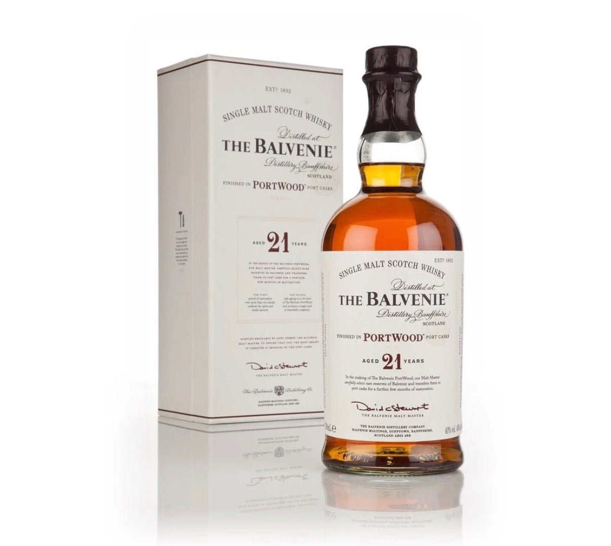 The Balvenie 21 Year Old PortWood Single Malt Scotch Whisky