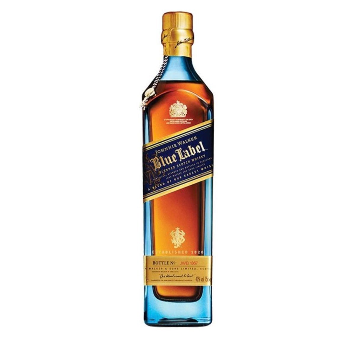 Johnnie Walker Blue Label Blended Scotch Whisky 750ml