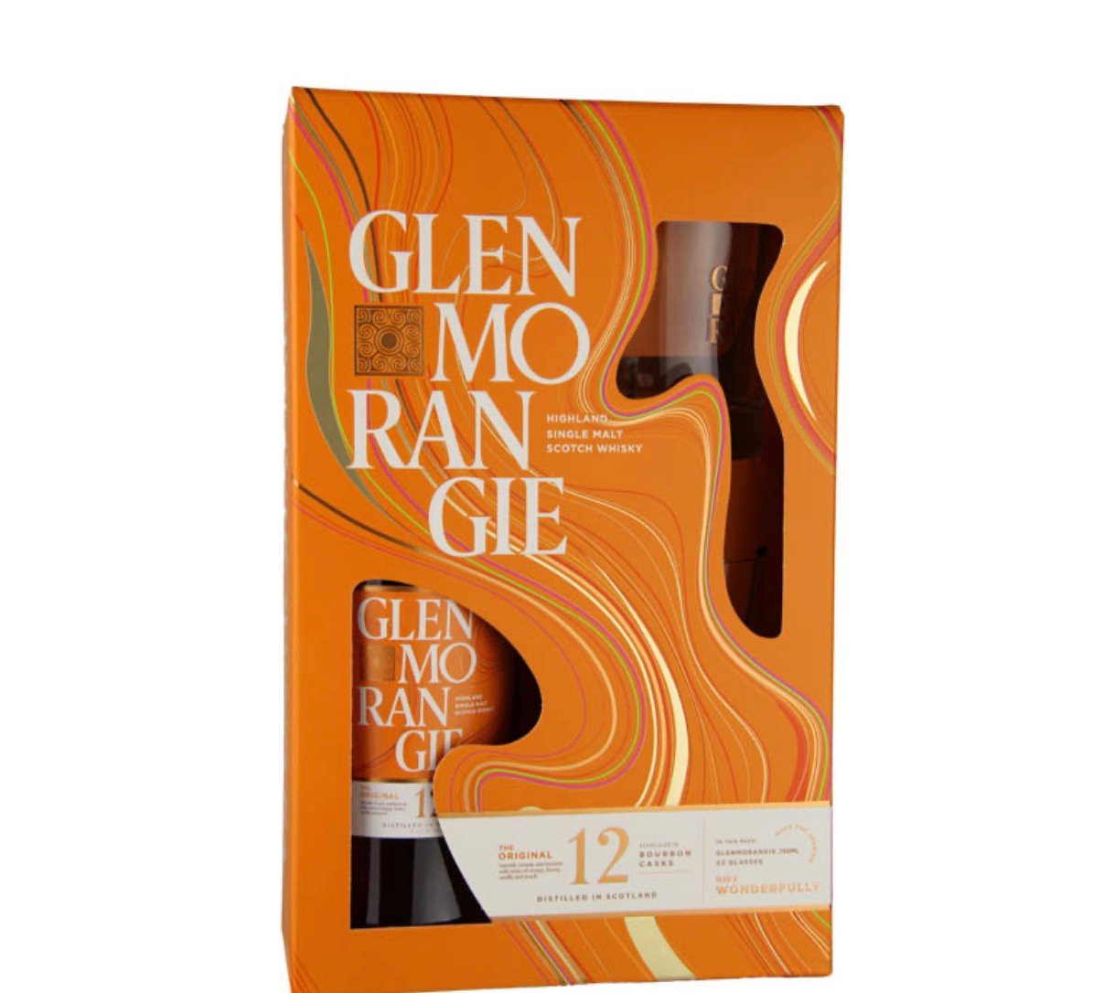 Glenmorangie The Original Scotch Whisky Gift Set w/ 2 Glasses