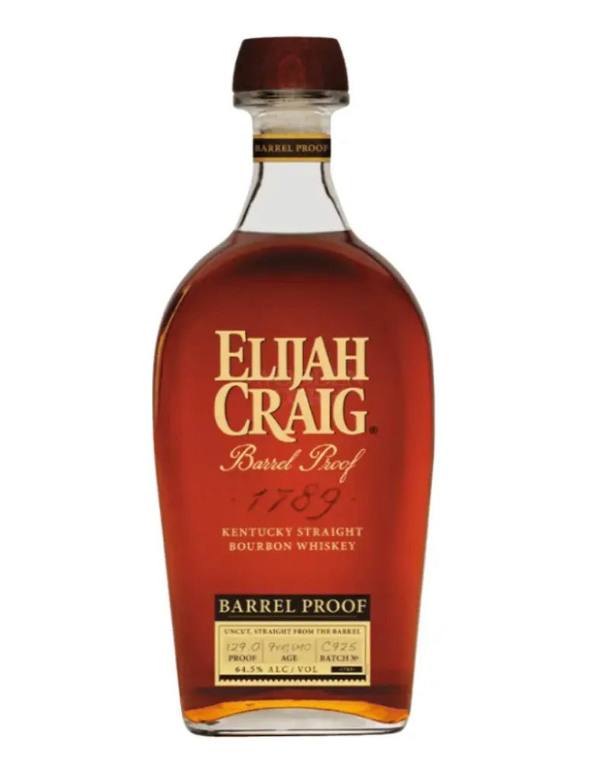 Elijah Craig Barrel Proof Batch #C925 129 Proof