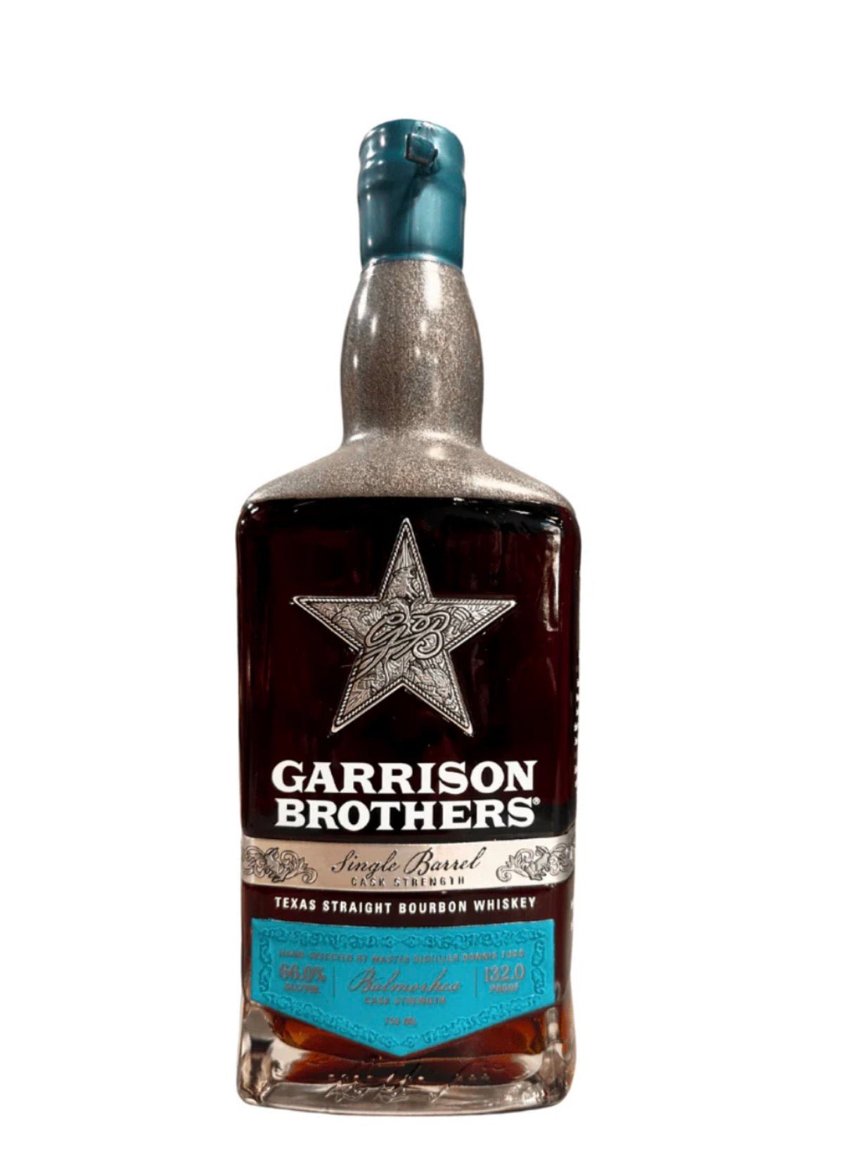 GARRISON BROTHERS BALMORHEA CASK STRENGTH SINGLE BARREL DOUBLE WAXED DIPPED LIMITED EDITION 750ml