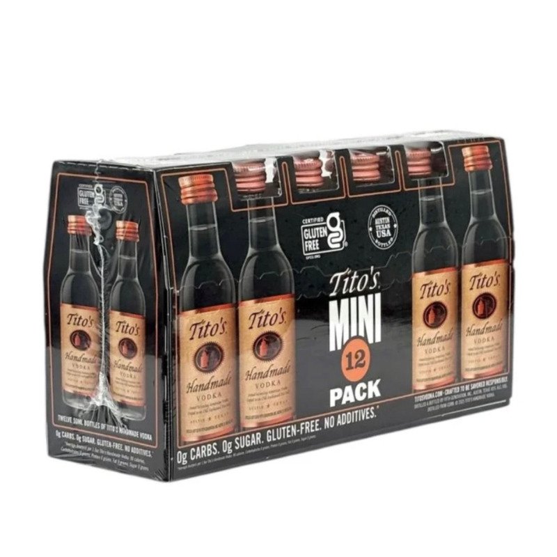 Titos Vodka 50ml 12 Pack