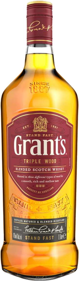 Grant's Triple Wood Blended Scotch Whisky (1.75L)