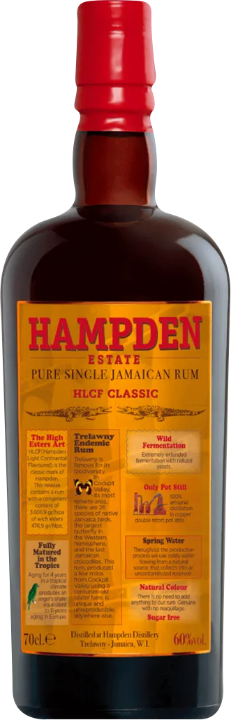 Hampden Estate 'HLCF Classic' Pure Single Jamaican Rum