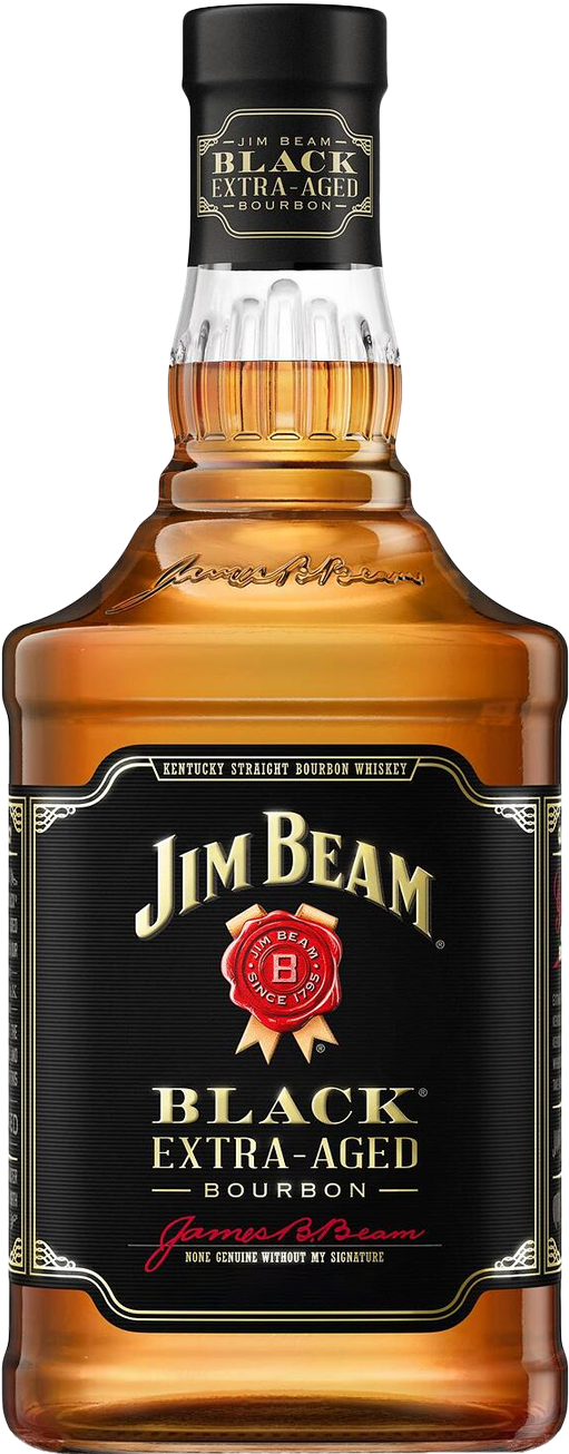 Jim Beam Black Extra Aged Old Kentucky Straight Bourbon Whiskey (375mL)
