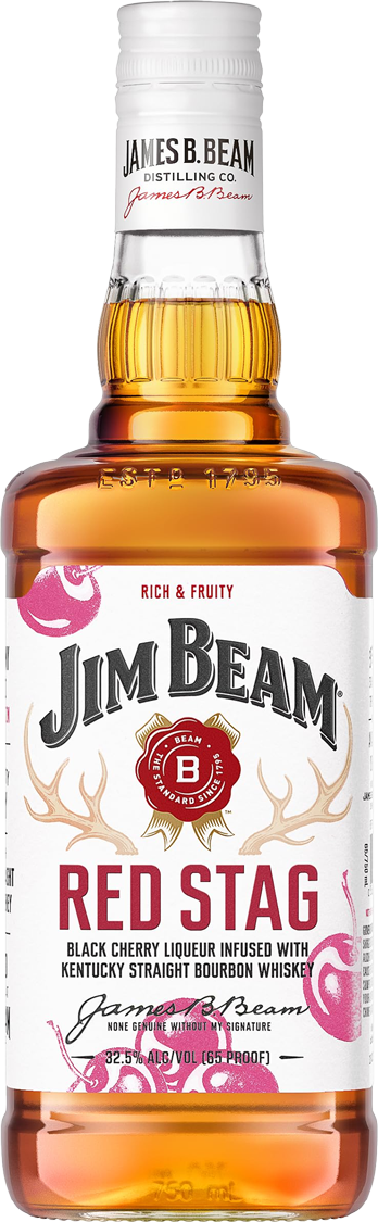 Jim Beam 'Red Stag' Black Cherry Flavored Kentucky Straight Bourbon Whiskey
