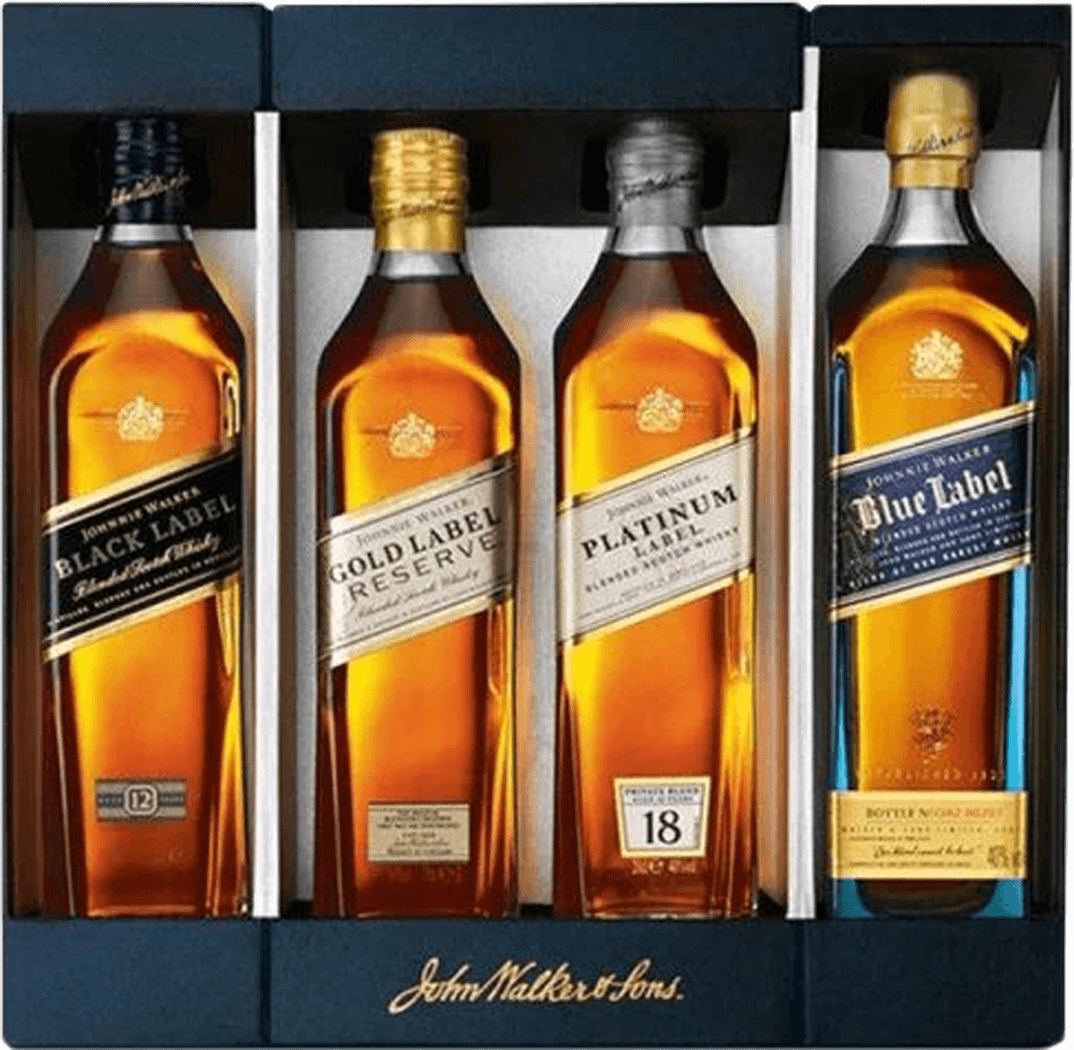 Johnnie Walker The Collection Set Scotch Whisky (800mL)