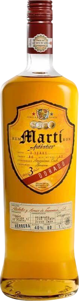 Marti Autentico Dorado Especial Limtado Cuban-Style Ultra Premium Rum (1L)
