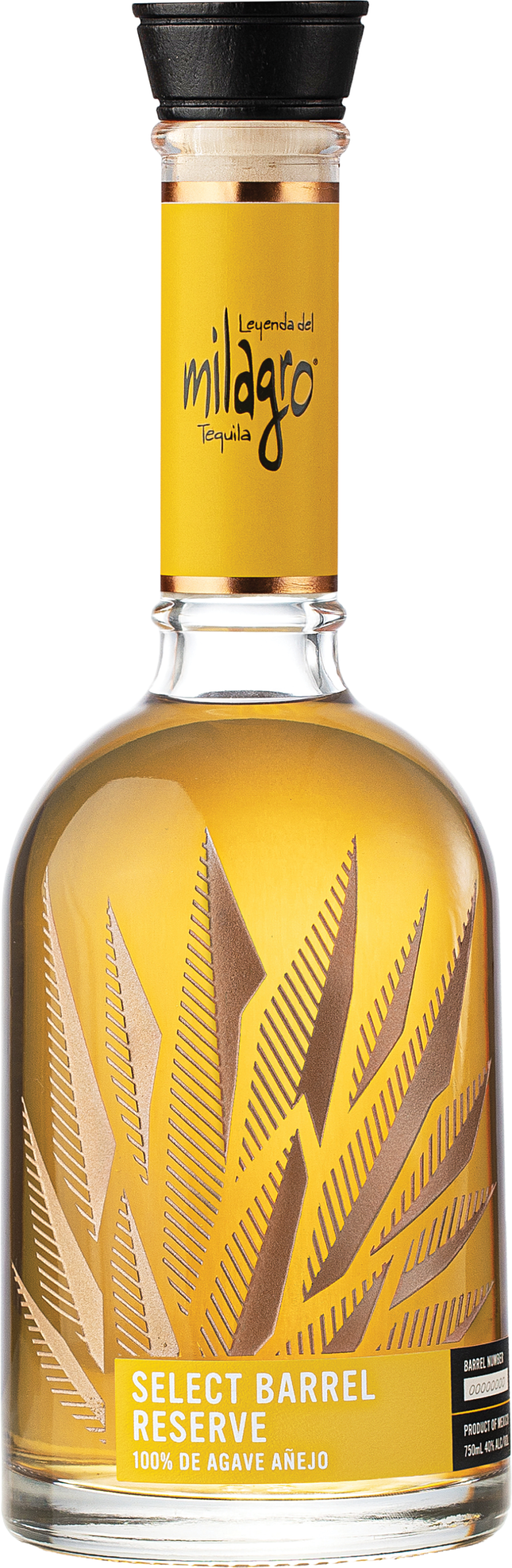 Milagro Select Barrel Reserve Añejo Tequila