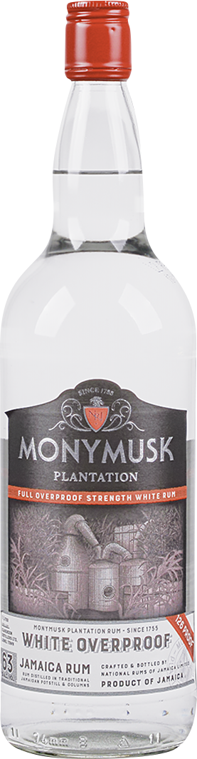 Monymusk Plantation Overproof White Rum
