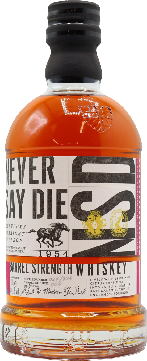 Never Say Die Kentucky Straight Bourbon Whiskey (700mL)