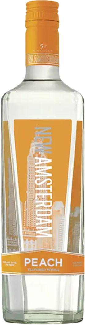 New Amsterdam Peach Flavoured Vodka (1.75L)